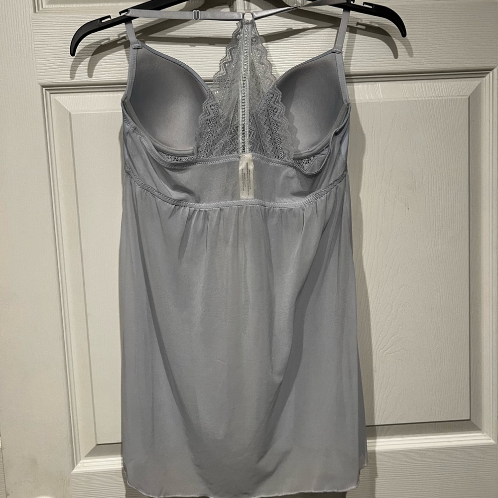Victoria’s Secret Elegant Paisley Kimono Robe and Jessica Simpson Blue Chemise - Picture 8 of 9